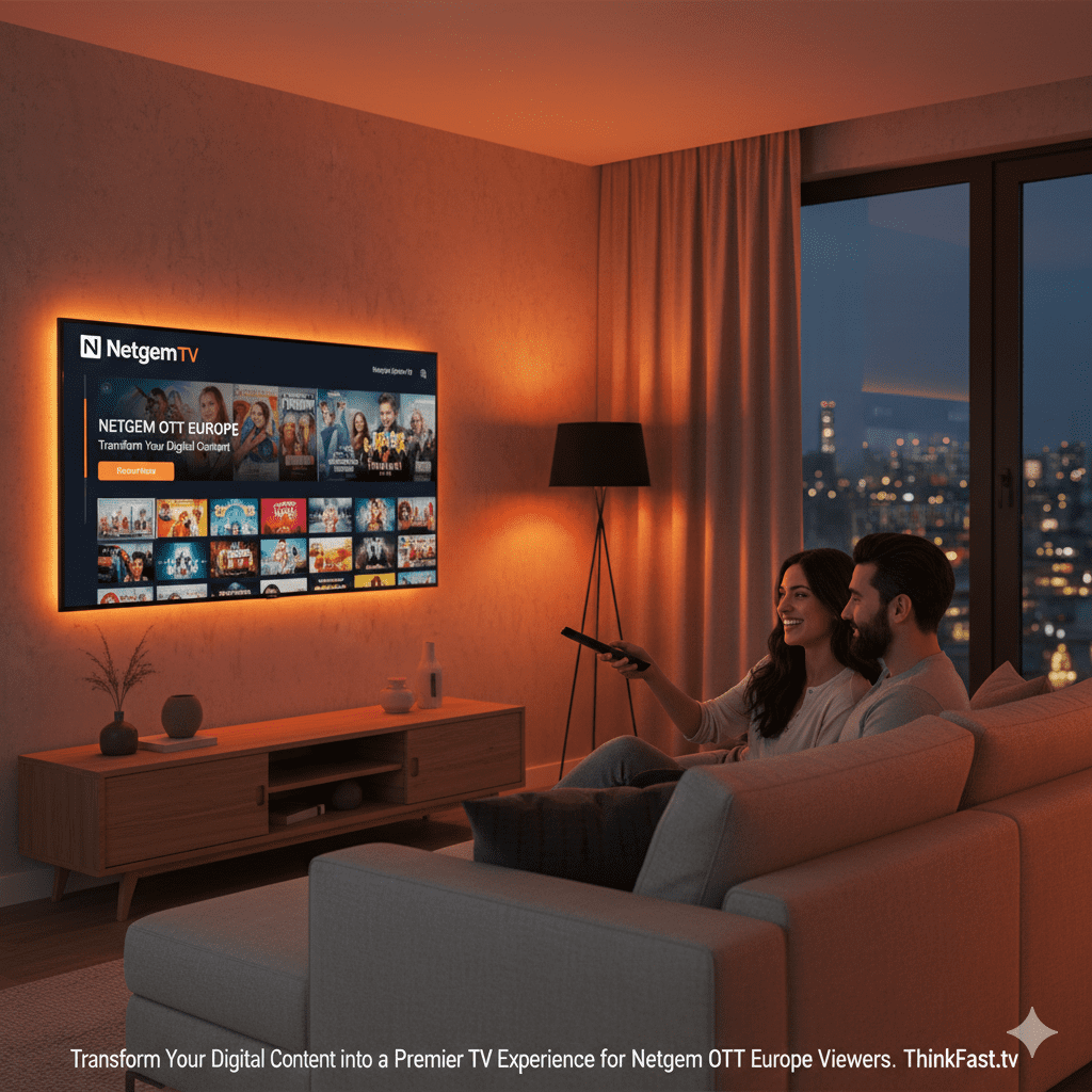 Elevate Your Content: Launch on Netgem TV with ThinkFast.tv