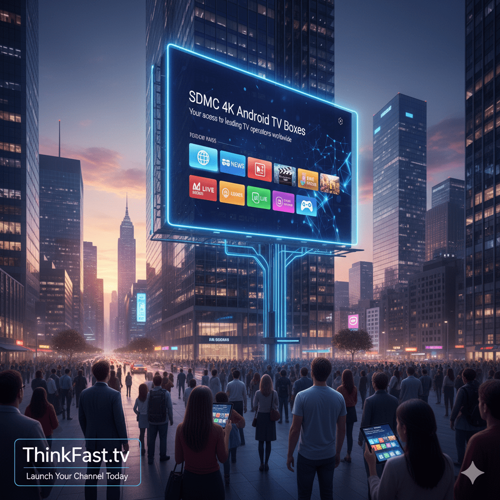 Powering Operator Services: Launch on SDMC Android TV Boxes with ThinkFast.tv