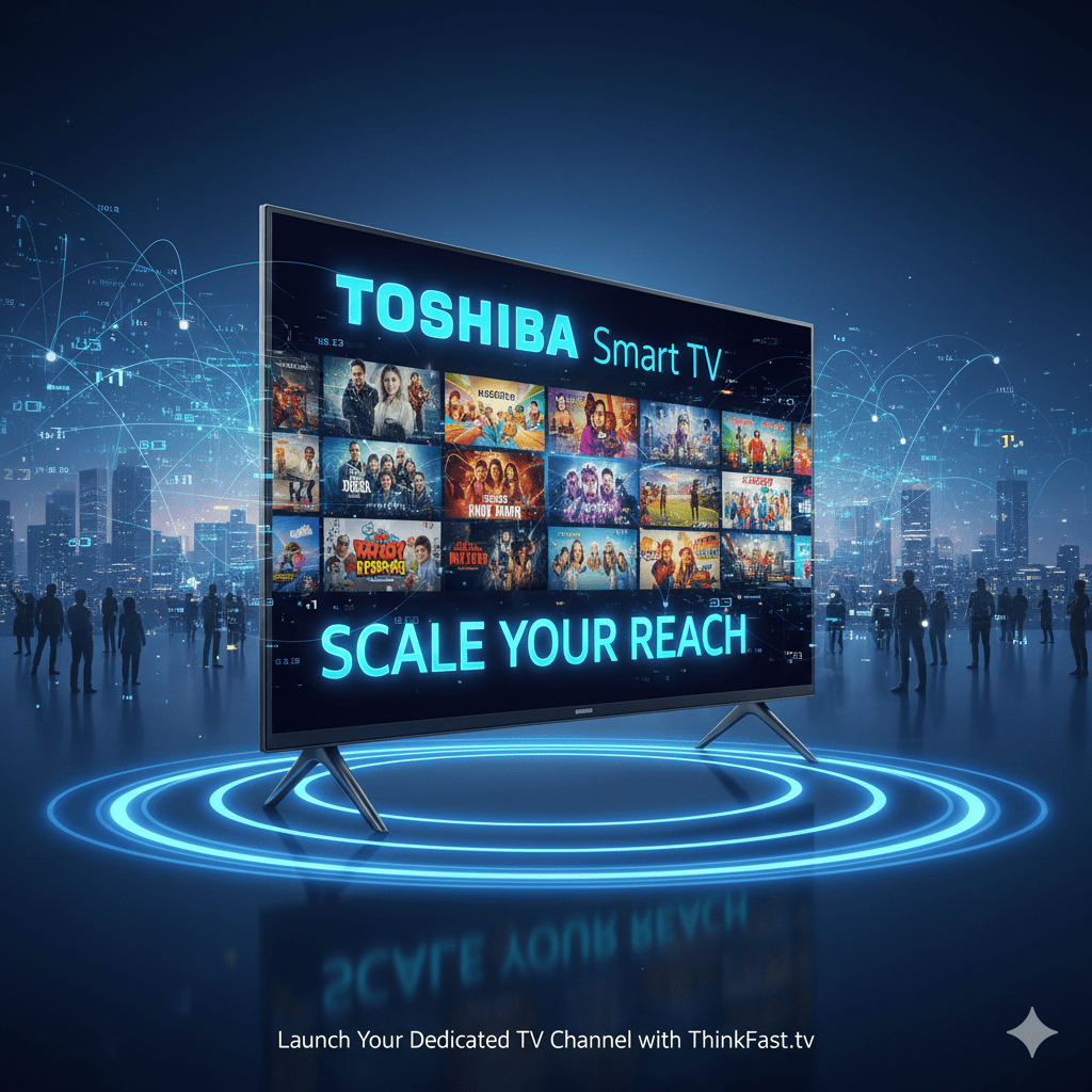 Power Up Your Content: Launch on Toshiba Smart TVs with ThinkFast.tv