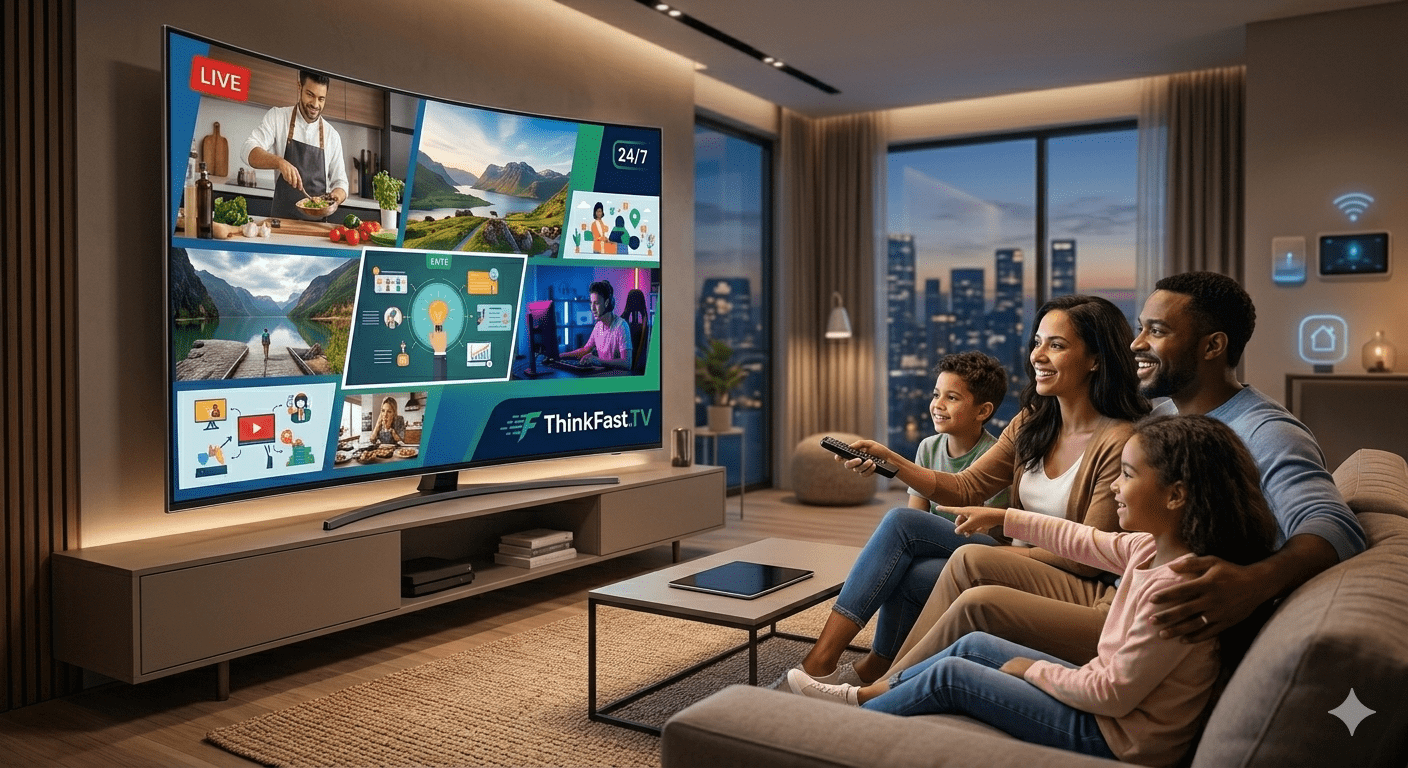 The Living Room Renaissance: How ThinkFast.TV is Bringing Digital Creators to the Big Screen
